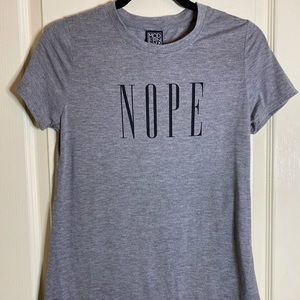 “Nope” Graphic Tee